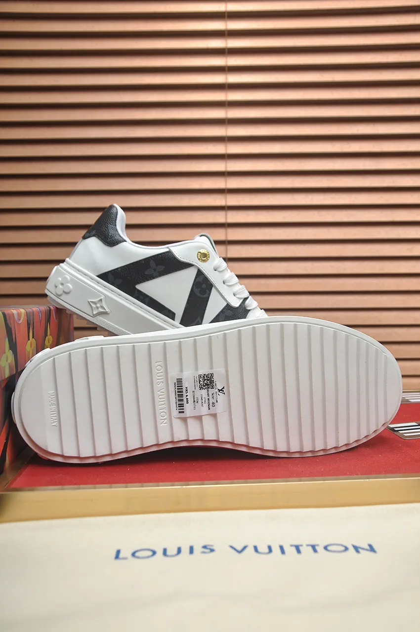 Men's shoes 💰540💶[LOUIS VUITTON] Original order price (mesh lining) new model 🍀LV Louis Vuitton * - top version of LV classic trendy shoes! Use imported original cowhide leather, cloth cowhide lining and original wear-resistant rubber outsole! High quality products! Code number 38-45 (45 is custom-made and cannot be returned or exchanged)